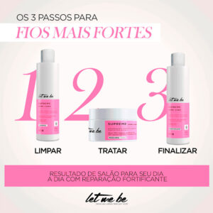 Let Me Be Supreme - Kit Home Care Cabelos Desvitalizados (3 Produtos)