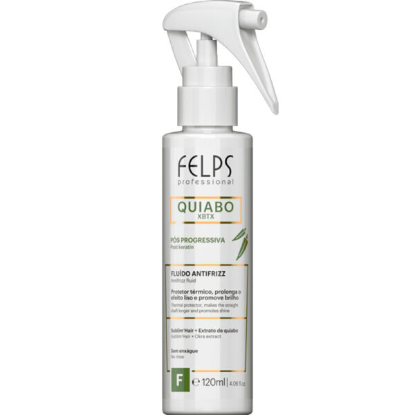 Felps XBTX Quiabo - Fluido Antifrizz Pós Progressiva 120ml