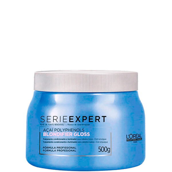 L'Oréal Professionnel Blondifier Gloss - Máscara de Reparação e Iluminação Cabelos Loiros 500g