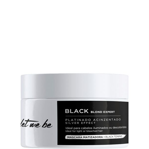 Let Me Be - Máscara Matizadora Black Platinado Acizentado 250g