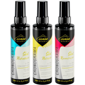 Sense Brasil Equilibrium - Kit Cronograma HNR Shots (3 Produtos)