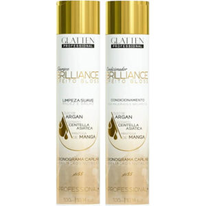 Glatten Brilliance - Kit Cronograma Capilar Efeito Gloss Duo (2 Produtos)