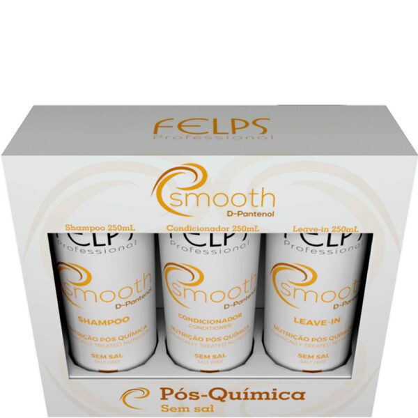 Felps Smooth - Kit Proteção Pós Química (3 Produtos) - Imagem 3