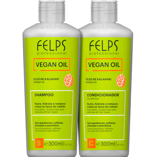 Felps Vegan Oil - Kit Óleo de Kalahari Duo (2 Produtos)