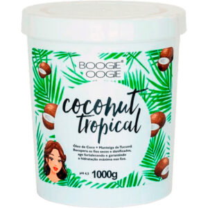 Boogie Oogie Coconut Tropical - Máscara Óleo de Coco Recuperação e Hidratação 1kg