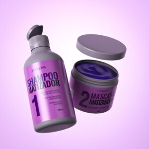Hanova Matizador - Shampoo Clareador Efeito Platinado 300ml