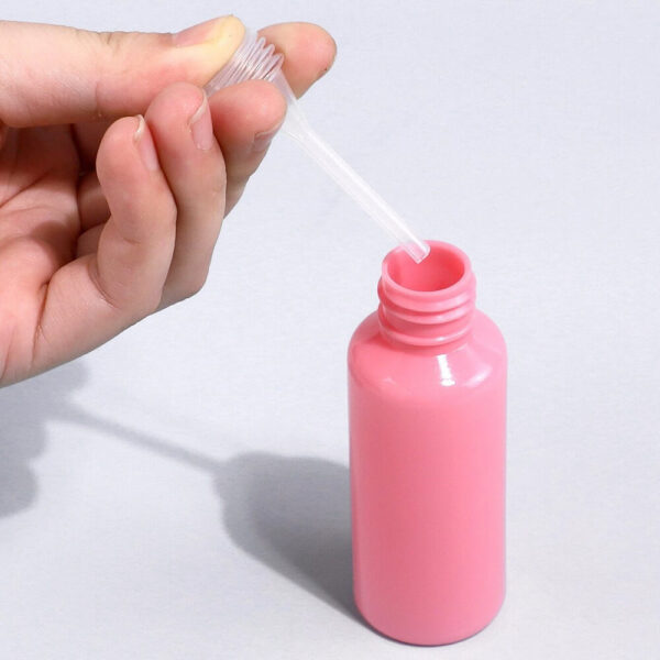 Nobrand - Kit Viagem Frascos Diversos Rosa com Branco (6 Peças) - Imagem 5