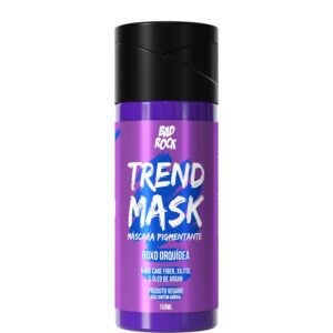 Bad Rock Trend Mask - Máscara Pigmentante Vegana Roxo Orquídea 150ml