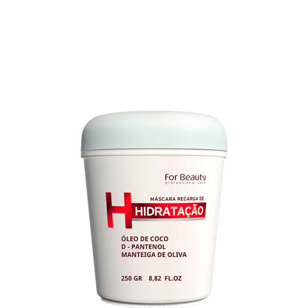 For Beauty HNR - Máscara Recarga de Hidratação 250g