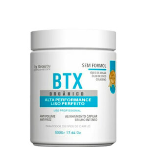 For Beauty BTX Orgânico - Btox Alta Performance Sem Formol 500g