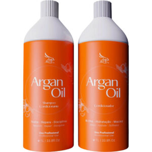 Zap Argan Oil - Kit Pós Química Lavatório Salão Duo (2 Produtos)