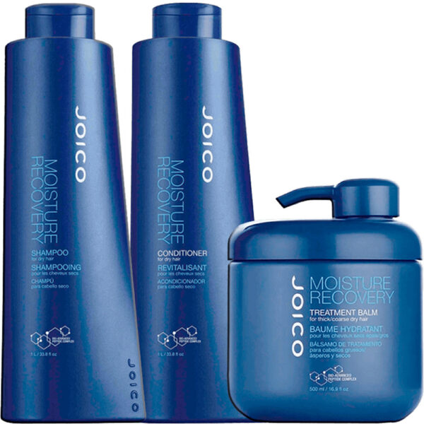 Joico Moisture Recovery - Kit de Tratamento Trio Fracionado (3 Produtos)