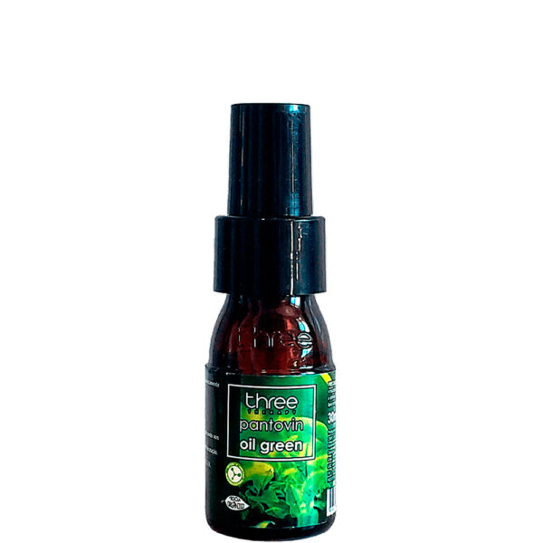 Three Therapy Pantovin - Óleo Green Cabelos Coloridos ou Quimicamente Tratados 30ml