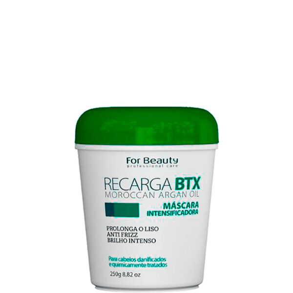 For Beauty Recarga BTX - Máscara Intensificadora de Liso 250g