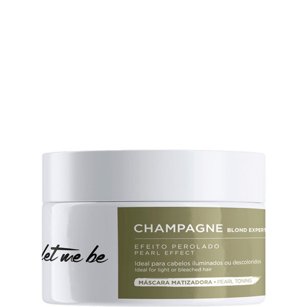 Let Me Be - Máscara Matizadora Champagne Efeito Perolado 250g