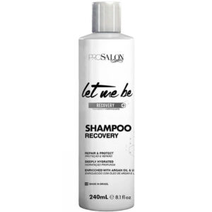 Let Me Be Recovery - Shampoo Tratamento Fortificante Argan e Uréia 250g