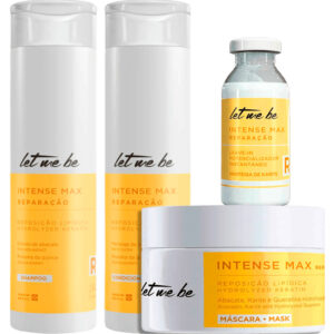 Let Me Be Intense Max - Kit de Reparação e Reposição Lipídica Booster (4 Produtos)