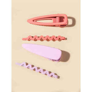 Nobrand - Kit Grampos de Cabelo Acrílico Multicor (12 Peças)