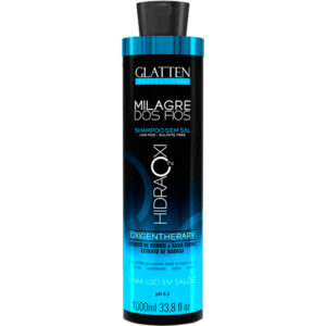 Glatten Milagre dos Fios HidraOxi - Shampoo Terapia de Oxigênio 1L