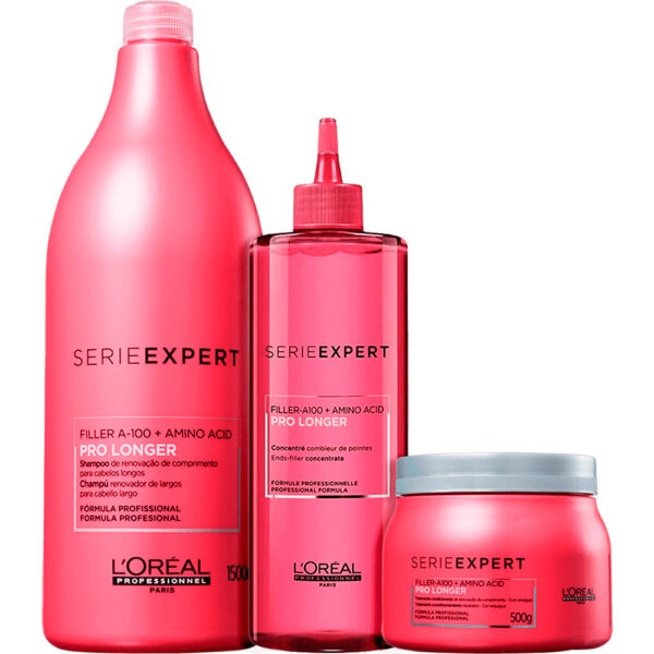 L'Oréal Professionnel Pro Longer - Kit Preenchimento de Pontas Hidratação (3 Produtos)