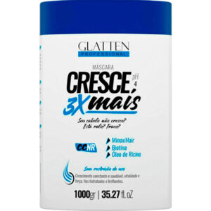 Glatten Cresce 3X Mais - Máscara MinoxiHair 1kg