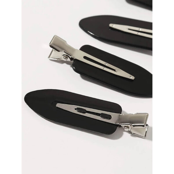 Nobrand - Kit Grampos de Cabelo Reto Sem Dobra Preto (6 Peças) - Imagem 3