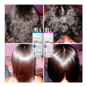 Forever Liss Semi Definitiva Zero - Escova Sem Formol 2x 1L