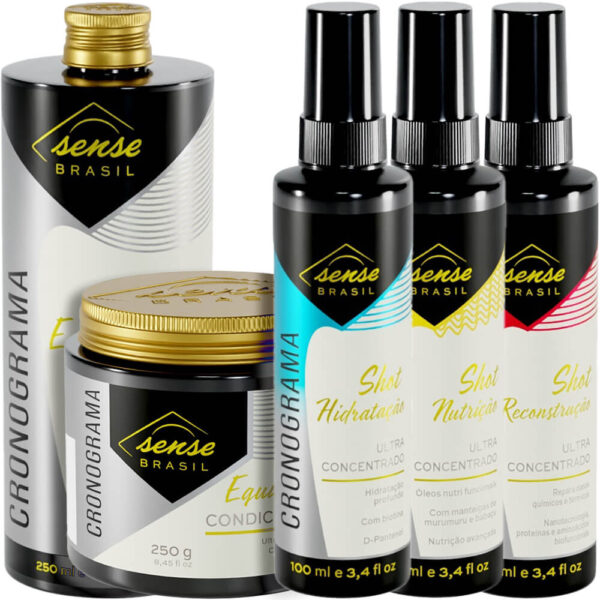 Sense Brasil Equilibrium - Kit Cronograma HNR Completo (5 Produtos)