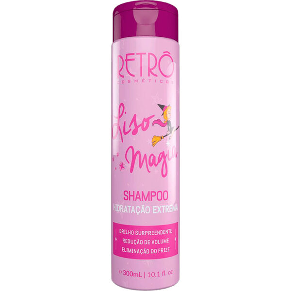 Retrô Liso Magia - Shampoo Desmaia Cabelo Hidratação Extrema 300g
