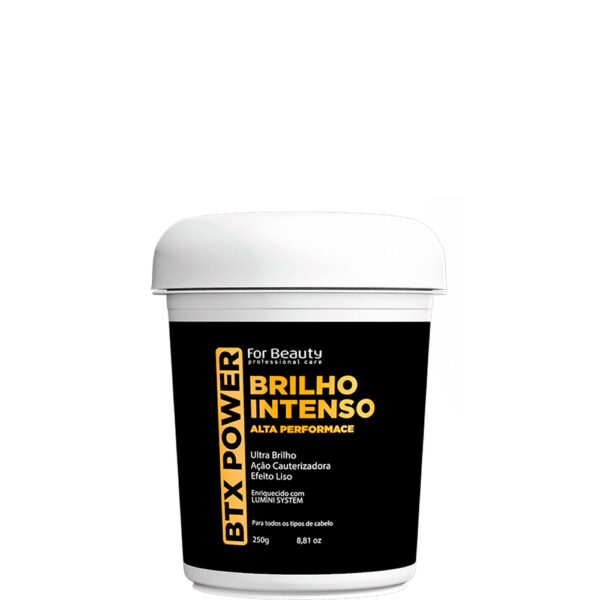 For Beauty BTX Power Brilho Intenso - Btox Efeito Liso Ação Cauterizadora 250g