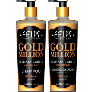 Felps Gold Million - Kit Desmaia Cabelo Duo (2 Produtos)