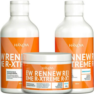 Hanova Rennew R-Xtreme - Kit Reconstrução Imediata Trio (3 Produtos)