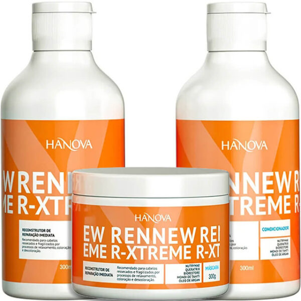 Hanova Rennew R-Xtreme - Kit Reconstrução Imediata Trio (3 Produtos)