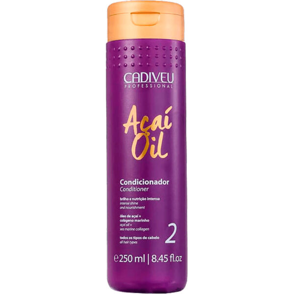 Cadiveu Açaí Oil - Condicionador para Cabelos Volumosos e com Frizz 250ml