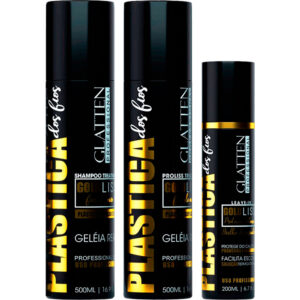 Glatten Plástica dos Fios - Kit Liso Absoluto Trio (3 Produtos)