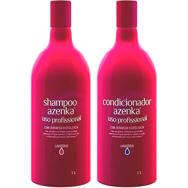 Azenka Chantilly - Kit Antiporosidade Antifrizz Salão Duo (2 Produtos)