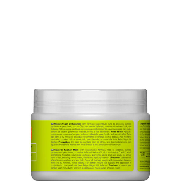 Felps Vegan Oil - Máscara Óleo de Kalahari 300g - Imagem 2