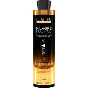 Glatten Milagre dos Fios Nutritious - Shampoo Terapia de Nutrição 1L