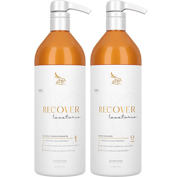 Zap Recover Lavatório - Kit Uso Geral Salão Duo (2 Produtos)