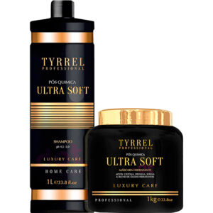 Tyrrel Ultra Soft - Kit de Hidratação Pós Química Salão (2 Produtos)