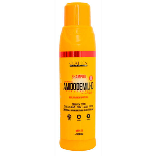 Glatten Amido de Milho - Shampoo 300ml