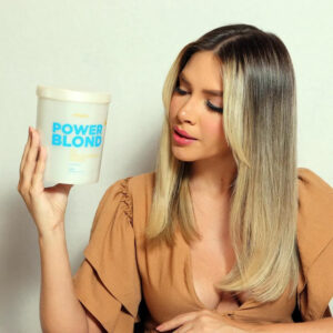 Hanova Power Blond - Pó Descolorante Rápido Abre até 9 tons 500g