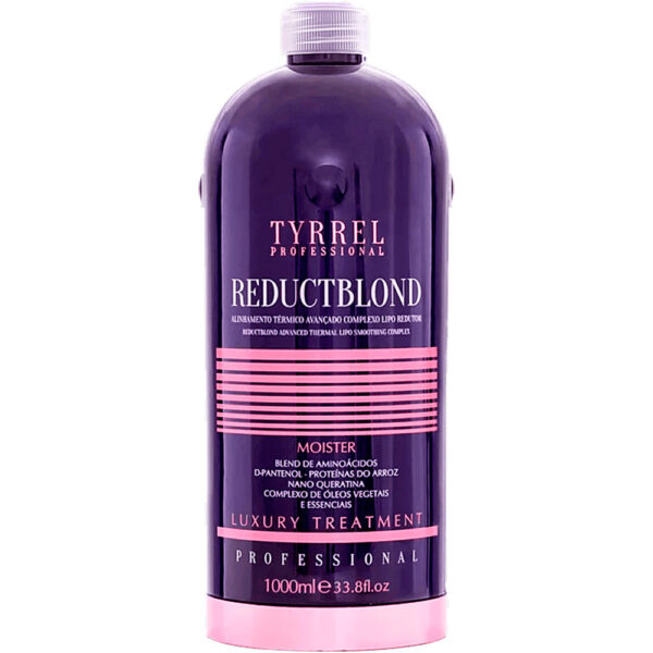 Tyrrel Reduct Blond - Escova Progressiva Cabelos Loiros Sistema Europeu 1L