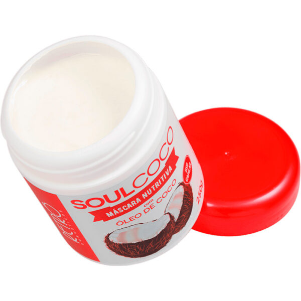 Retrô Soul Coco - Máscara Nutritiva Óleo de Coco 250g - Imagem 3
