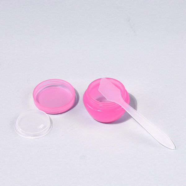 Nobrand - Kit Viagem Frascos Diversos Rosa com Branco (6 Peças) - Imagem 4