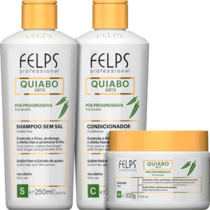 Felps XBTX Quiabo - Kit Pós Progressiva Trio (3 Produtos)