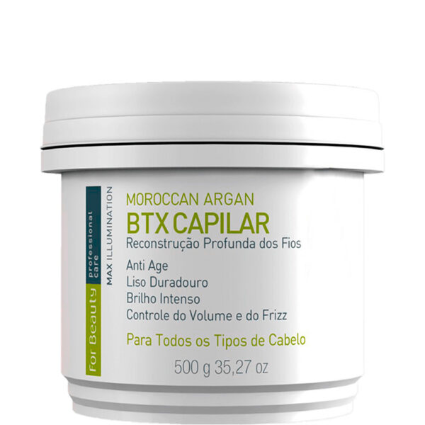 For Beauty Max Illumination - Btox Reconstrução Profunda 500g