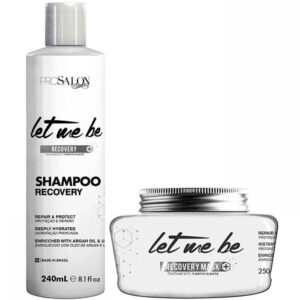 Let Me Be Recovery - Kit Tratamento Fortificante Argan e Uréia (2 Produtos)