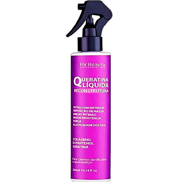 For Beauty - Queratina Líquida Reconstrutora 300ml