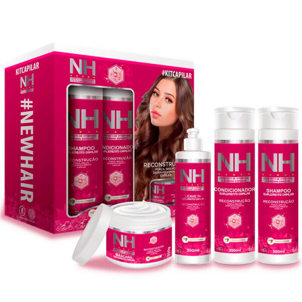 Belkit NH New Hair - Kit Reconstrução Capilar (4 Produtos) - Imagem 3